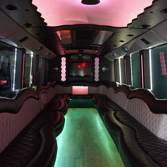 luxury party bus